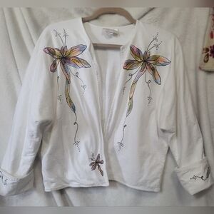 Goddess Wear By Karen Sunshine Cotton Dragonfly Jacket